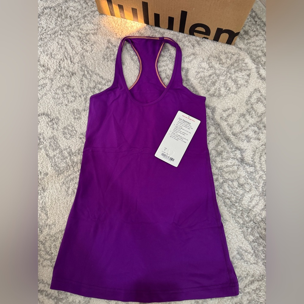 lululemon Purple Cool Racerback Tank